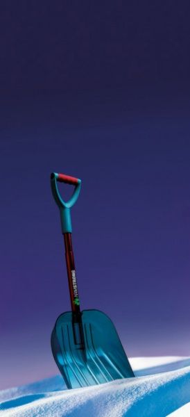 Лопата для снега складная Plastkon Armstrong AUTO сапфир