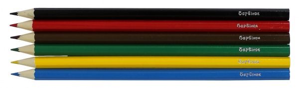 Олівці кольорові Фауна 5-201/1 Барвінок