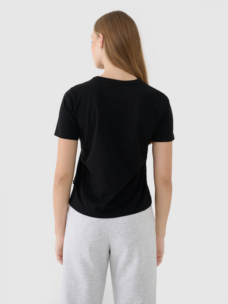 Футболка 4F TSHIRT F1991 4FWSS25TTSHF1991-20S р.L черный