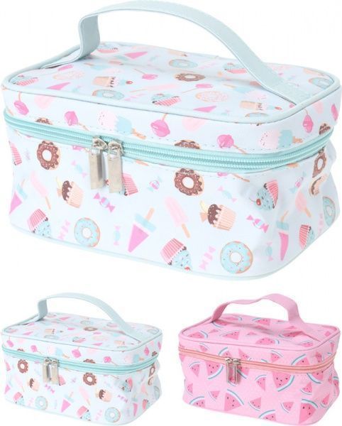 Косметичка Koopman різнокольоровий Sweets 19х13х10,5 см колір в асортименті 