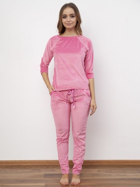 Костюм домашний женский Roksana №1004/50019 р. L темно-розовый 