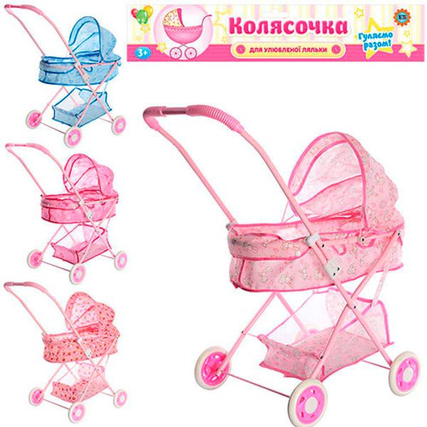 Коляска для ляльок в асортименті 883