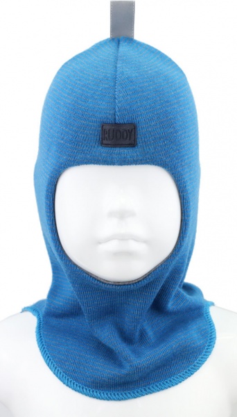 Шапка для мальчика Ruddy Балаклава р.54-56 голубой 2205 
