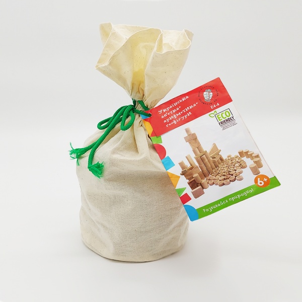 Конструктор деревянный ArinWOOD Азбука, арифметика и геофигуры E4-4