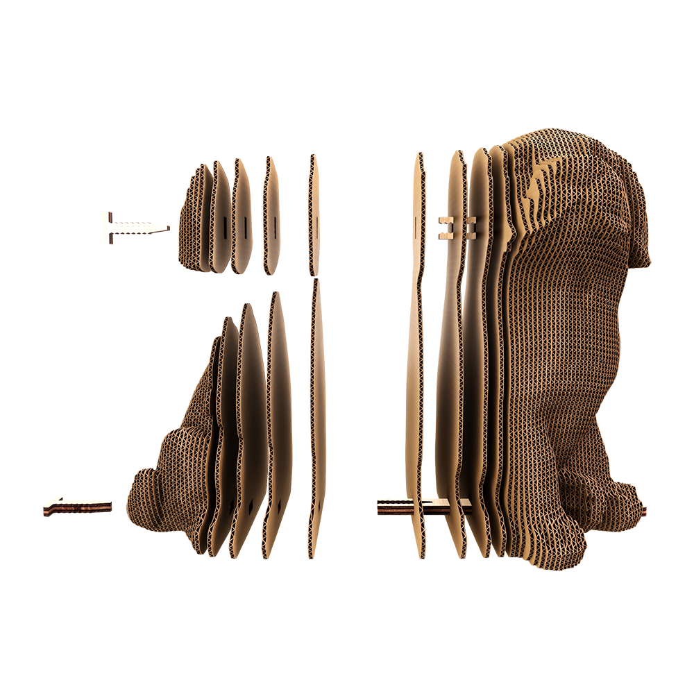 Конструктор картонный Cartonic 3D Puzzle LABRADOR PUPPY CARTMNLABRA