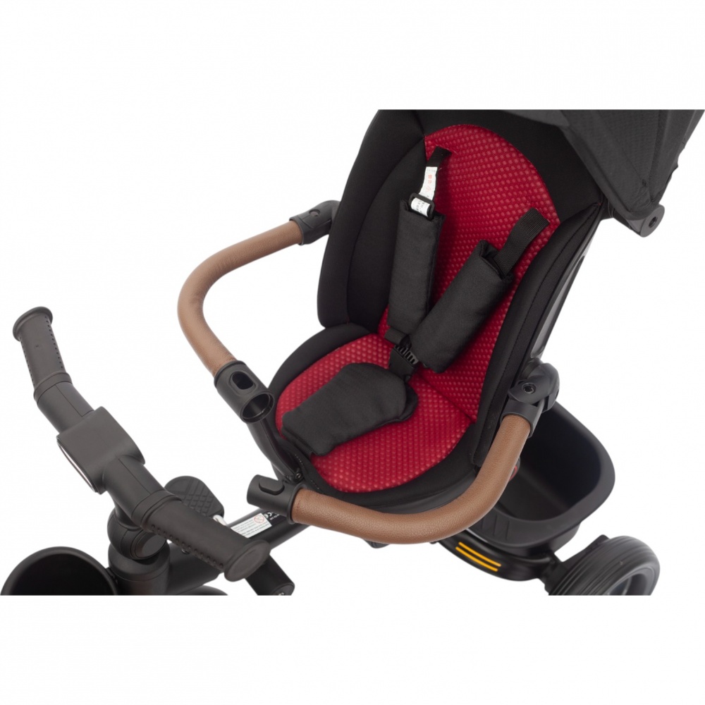 Велосипед детский MaxxPro kids трехколесный с балдахином черный 2750009