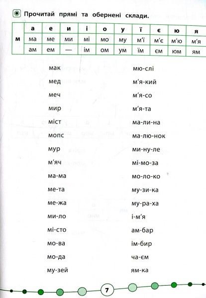 Книга «Техника чтения. Читаем быстро по слогам. 1 класс» 978-966-284-511-2