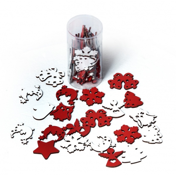 Фігурка декоративна фарбовані 38 шт. 1303 