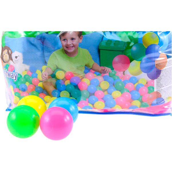 Набор Bestway для игровых центров шарики-мячики 6,4 см 100 шт. 52027