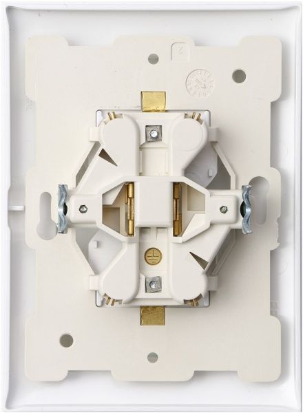 Розетка подвійна із заземленням Efapel Logus 16 А 250 В без шторок білий