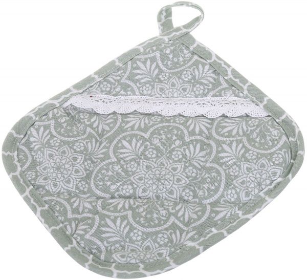 Прихватка Агата Мережево 20x20 см верде La Nuit 