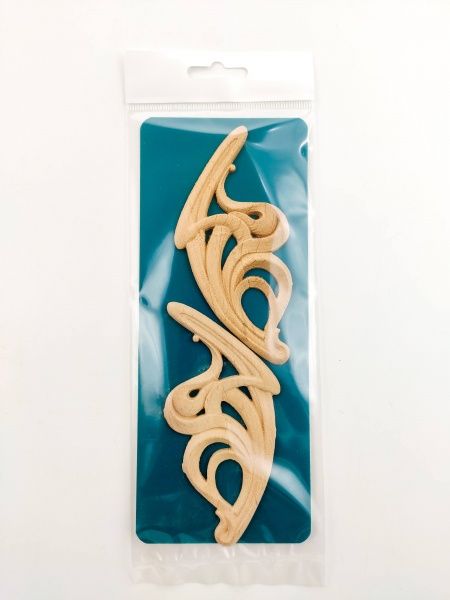 Декоративная панель деревянная угловая 2 шт., CN.04.90 81х90x2 мм 