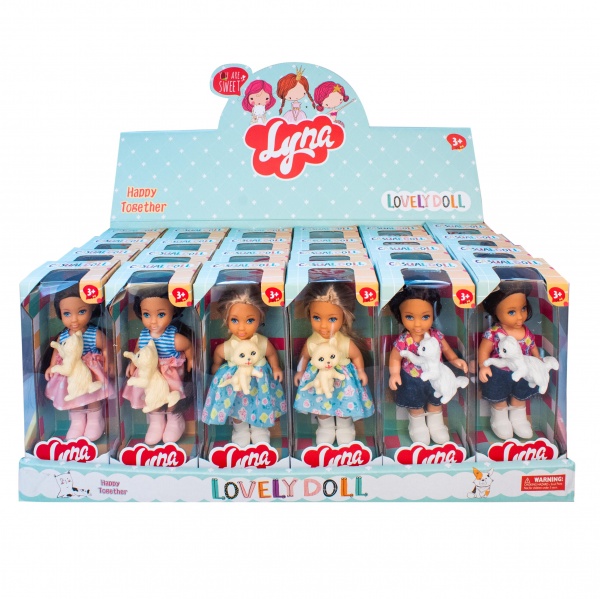 Игровой набор Shantou Кукла Адель с питомцем в ассортименте 4618