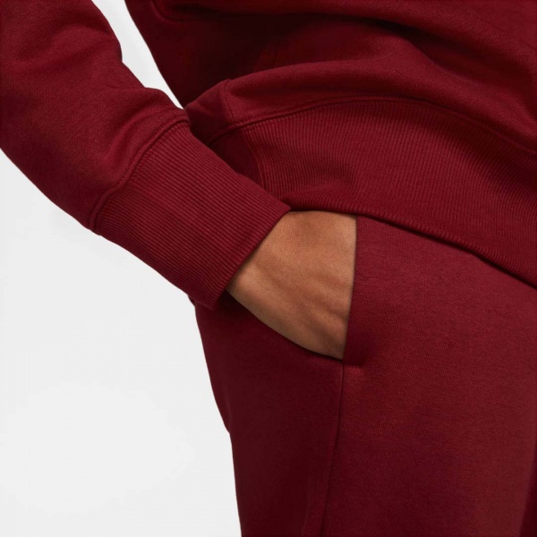 Світшот Nike W NSW PHNX FLC OS CREW DQ5733-677 р. S червоний