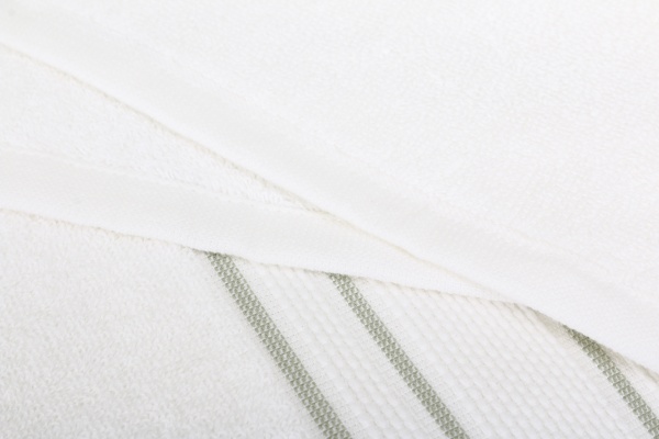 Полотенце Villa 50x100 см белый с зеленым Sous Dias 