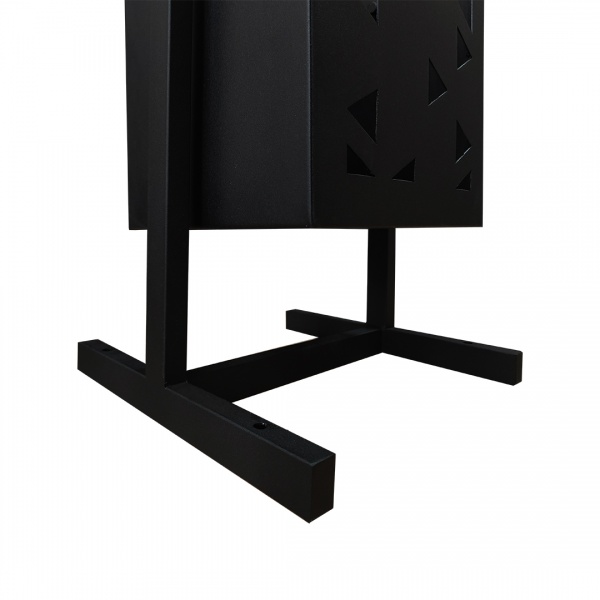 Урна вулична для сміття С7-25 25 л чорний