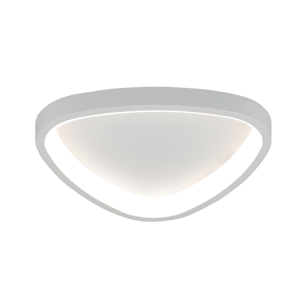 Світильник стельовий Miorro LED Aura з пультом ДУ метал/пластик 24 Вт білий 51-311-098