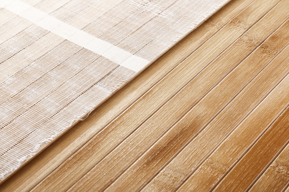 Шпалери бамбукові 17 мм 1,2 м коричневі лаковані