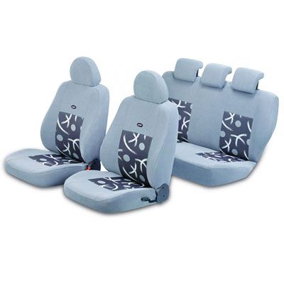 Набор чехлов универсальных Silver Rapsody 330255 антрацит