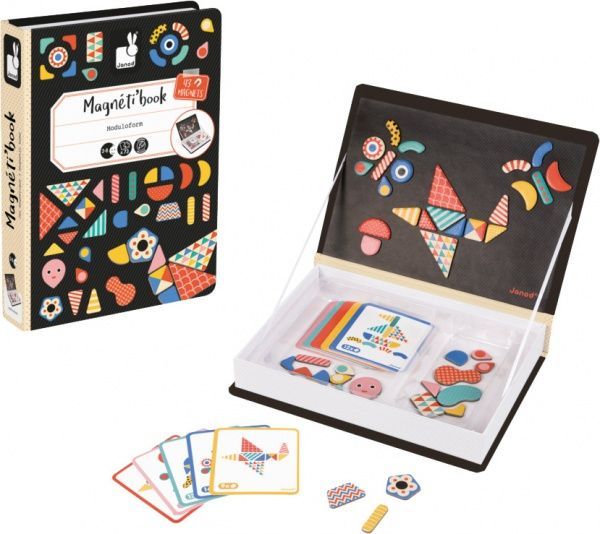 Игра настольная Janod Magneti'book Формы J02720