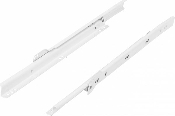 Комплект направляючих  СТАНДАРТ біла 400 мм товщина 1 мм