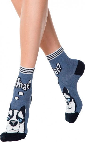 Носки Conte CE Happy18С-268СП 425 р. 23-25 джинс 