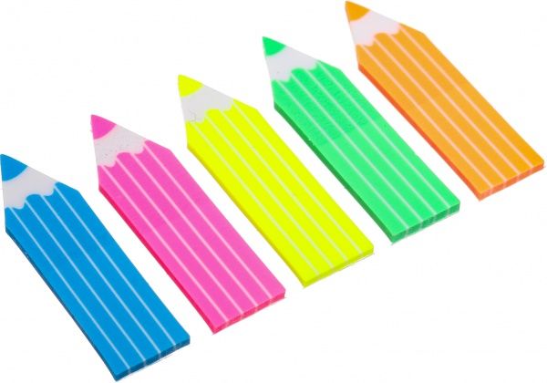 Стикер-закладка Карандаш 5х25 шт.