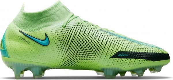 Бутси Nike Phantom GT Elite Dynamic Fit FG CW6589-303 р. US 10,5 лайм