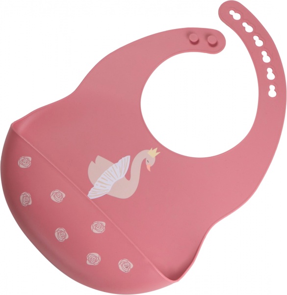 Нагрудник детский Tryco силикон пепельно-розовый TR-392829 пепельно-розовый TR-392829 