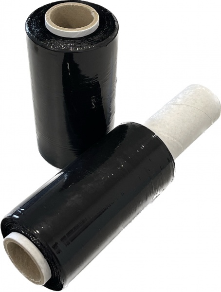 Пленка-стретч черная 17 мкм 15 см 0,47 кг