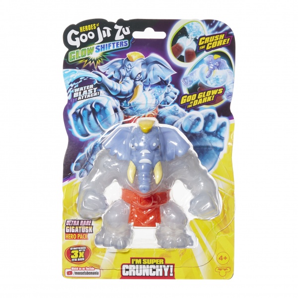 Игрушка-растяжка GooJitZu Гигатаск (редкий Глоу Шифтерс) 123020 