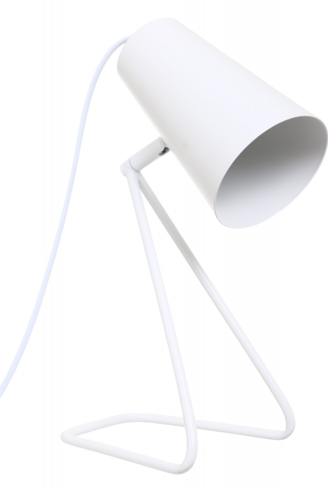 Настольная лампа Luna 15 Вт E14 белый ML-L112-B