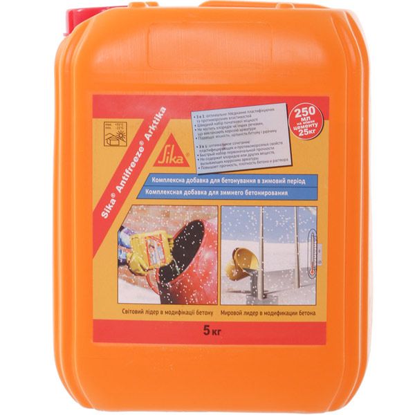 Пластификатор Sika Antifreeze Arkitka 5 л