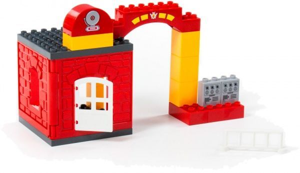 Конструктор строительный Полесье Пожарная станция 77523