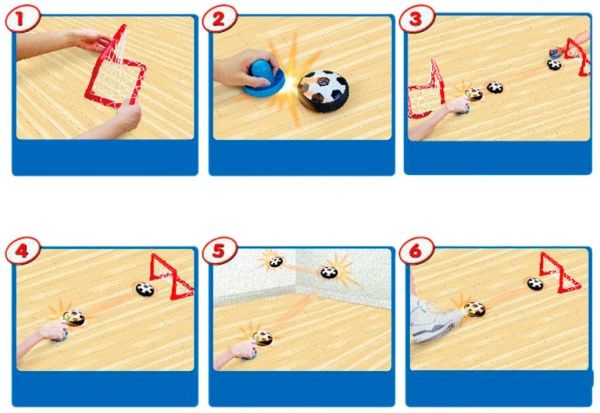 Гра настільна Ya Shun Аерофутбол настільний 789-12C