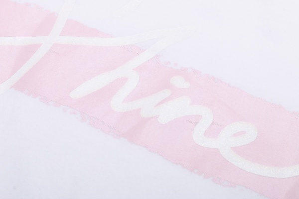 Футболка для дівчинки Фламінго р.122 білий із принтом 808-421 