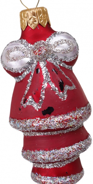 Декорация новогодняя Формовая игрушка в ассортименте 7 см 