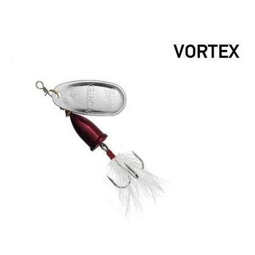 Блешня-обертова Fishing ROI 5 г Vortex 001 silver SF0503-5-001