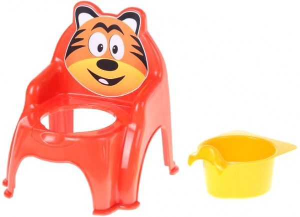 Горшок Долоні Тигра красный 013317/01/10