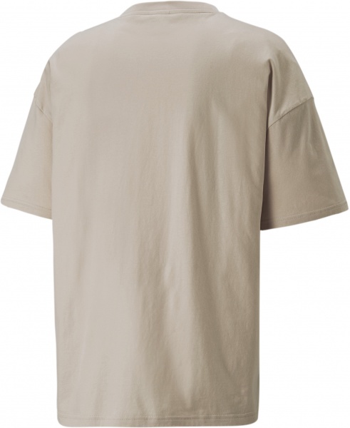 Футболка Puma CLASSICS OVERSIZED TEE 53807088 р.M бежевий