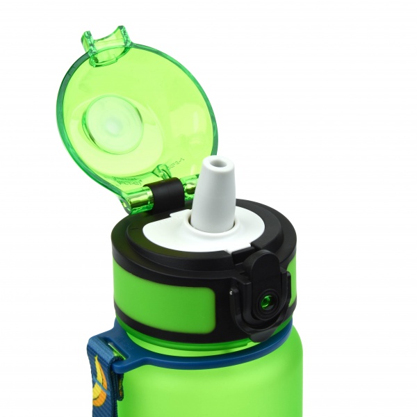 Пляшечка для води LittleBig 350 мл салатова