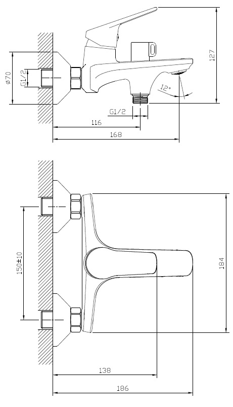 Набір змішувачів ScandiSPA Sif 4 в 1