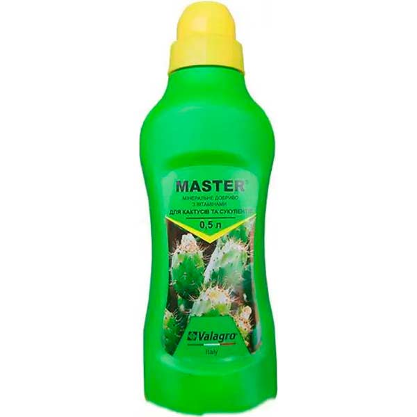 Удобрение минеральное Valagro Master для кактусов 0,5 л