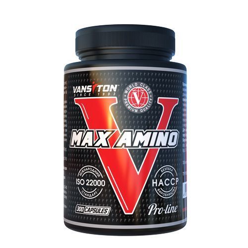 Амінокислота Vansiton MAX AMINO 180 г 300 капс. 