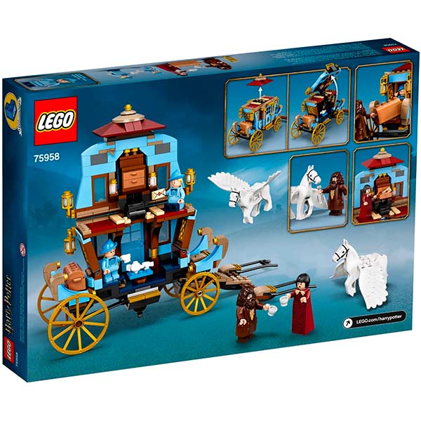 Конструктор LEGO Harry Potter Бобатонська карета: прибуття до Гоґвортсу 75958