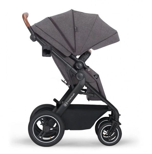 Коляска 3 в 1 Kinderkraft B-Tour Ash Gray KSBTOU00DGR3000 