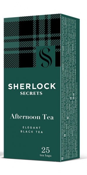 Чай чорний Sherlock Secrets Afternoon 25 шт. 50 г 