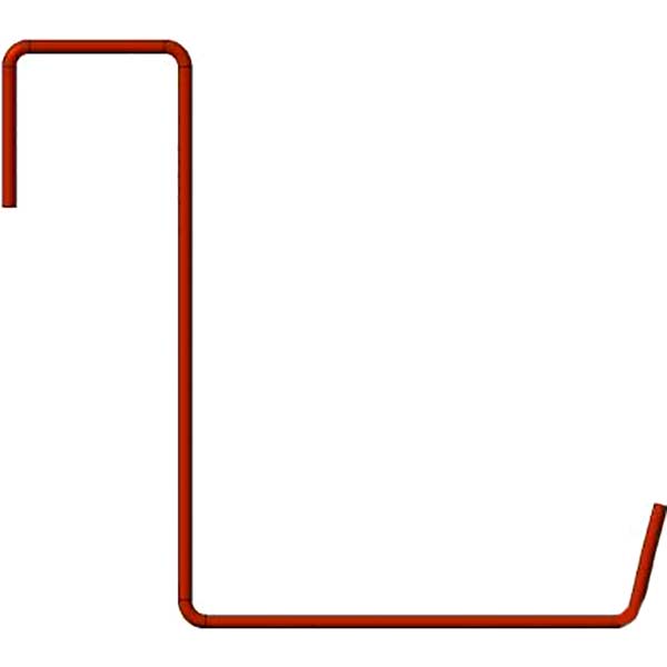 Держатель для горшков простой 220х220 коричневый 