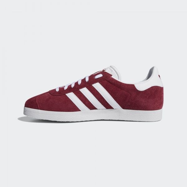 Кроссовки Adidas B41645 GAZELLE B41645 р.11 бордовый