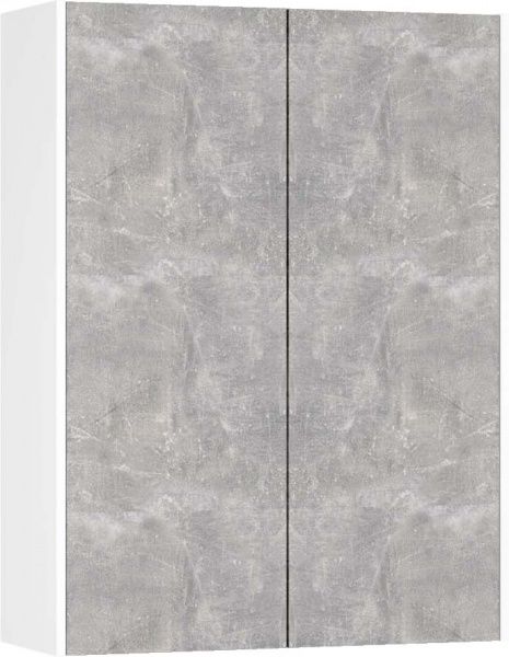 Шкаф верхний МС Идея Лофт В 80/105/31,6 бетон Грейд